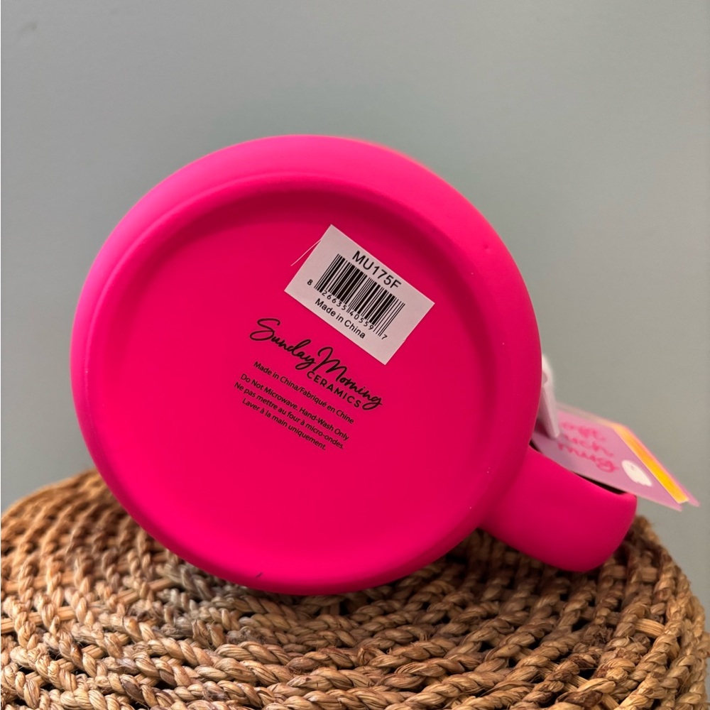 Hot pink Halloween Hot ghouls read books coffee cup mug - Picture 3 of 3